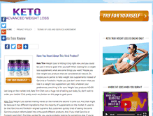 Tablet Screenshot of ketotrim.net